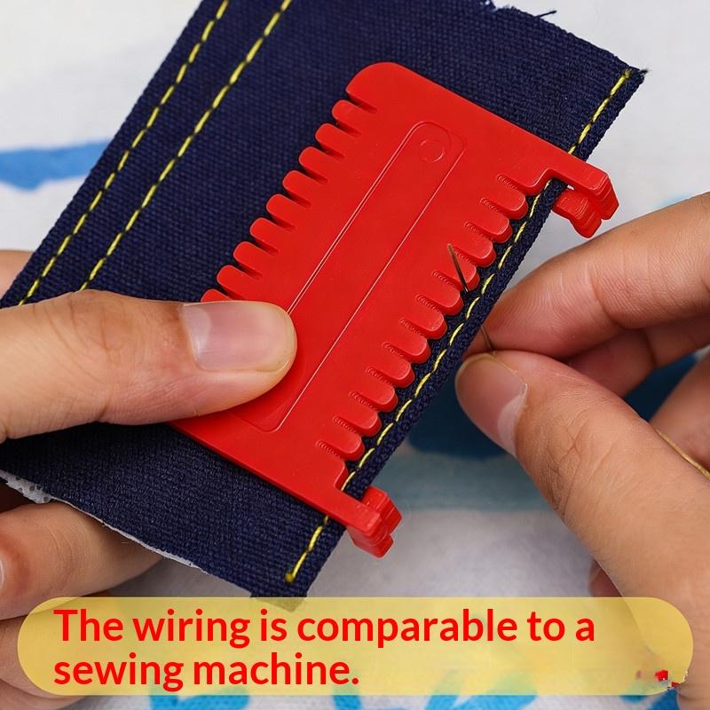 Embroidery Workshop - Düz Dikişler için Dikiş Kılavuzu Şablonu
