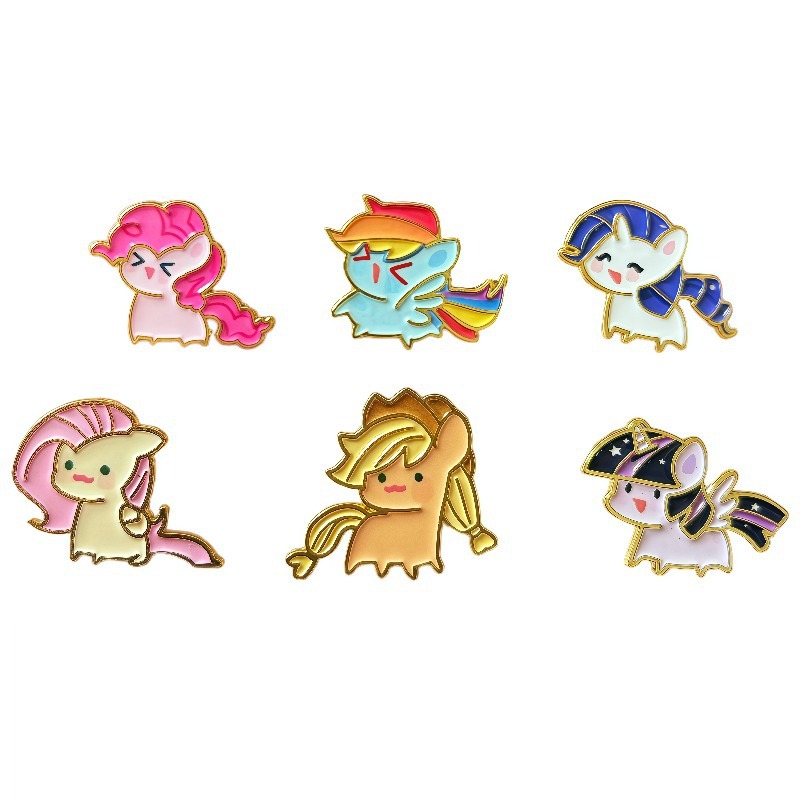 Embroidery Illustration - My Little Pony Pony Karikatür Metal