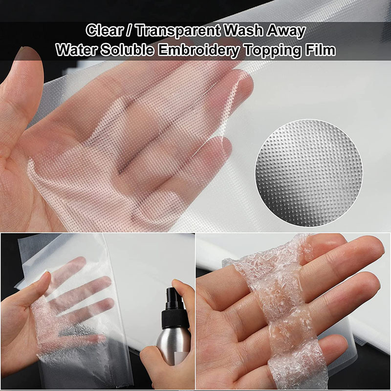 Water Soluble Stabilizer - PVA Suda Çözünür Film Nakış Sabitleyici