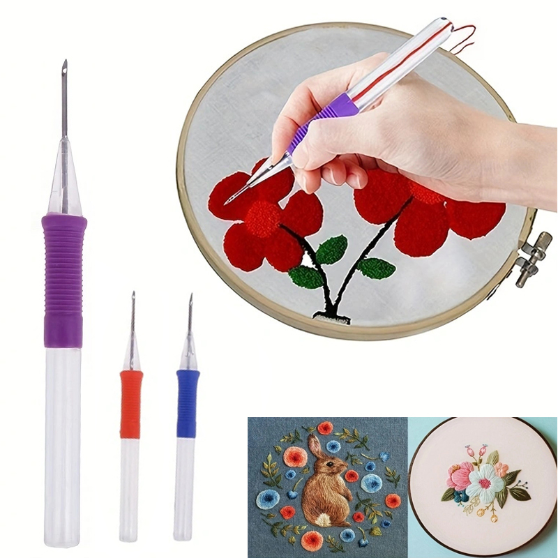 Punch Needle Handle - Çapraz dikiş kalem DIY nakış kalem