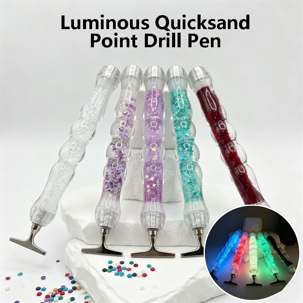 Embroidery Painting - Yeni Işıltılı Şeffaf Hareketli Kum Elmas