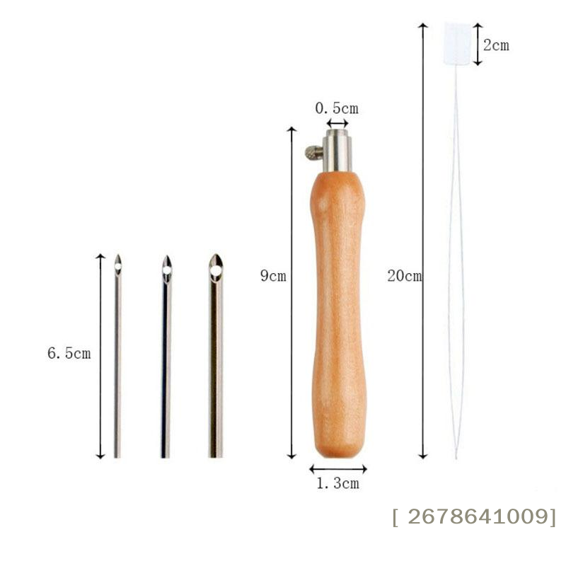 Punch Needle Handle - ⚑ 5 Parça Punch İğne Seti