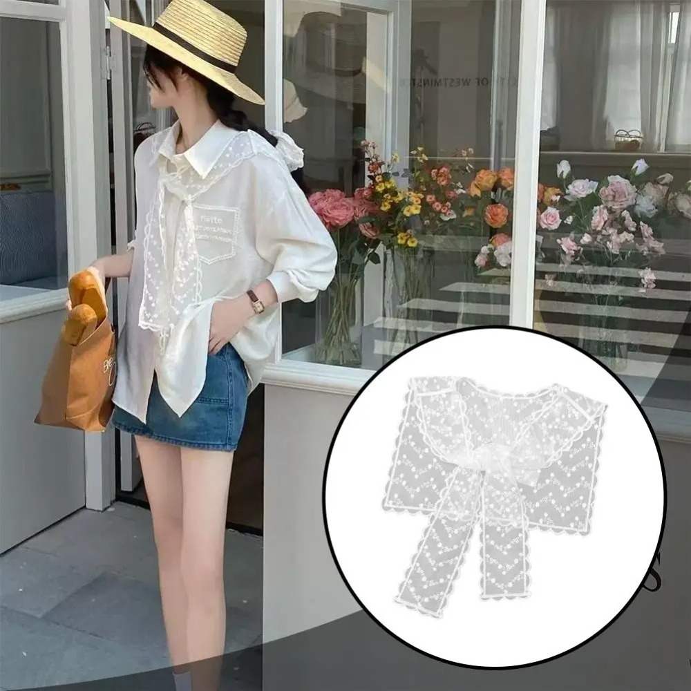 Zarif Hollow Out Dantel Şal Eş - Embroidery Shawl incelemesi ve fiyatı