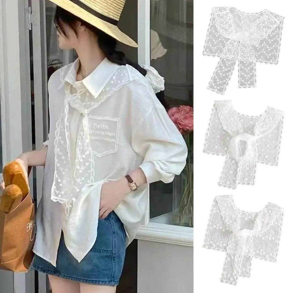 Zarif Hollow Out Dantel Şal Eş - Embroidery Shawl incelemesi ve fiyatı