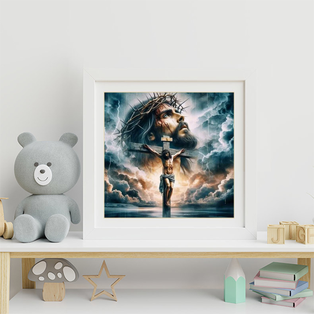 Momoart Elmas Boyama Adam Port - Embroidery Jesus incelemesi ve fiyatı