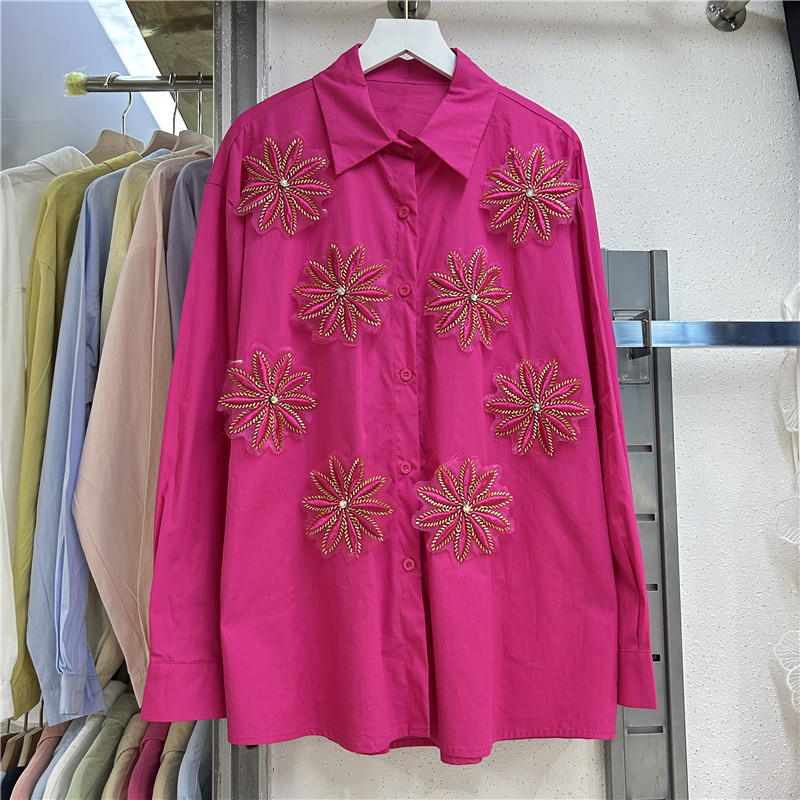 Bluzlar Kadın Gömlek Vintage T - Embroidery Workshop incelemesi ve fiyatı