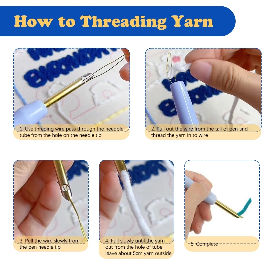 Kendin Yap Punch İğne Kitleri  - Punch Needle Handle incelemesi ve fiyatı