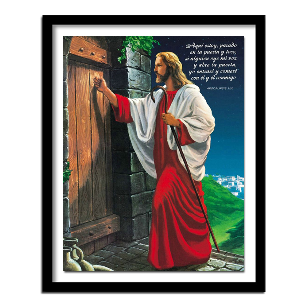 5d diy elmas nakış İsa knock k - Embroidery Jesus incelemesi ve fiyatı