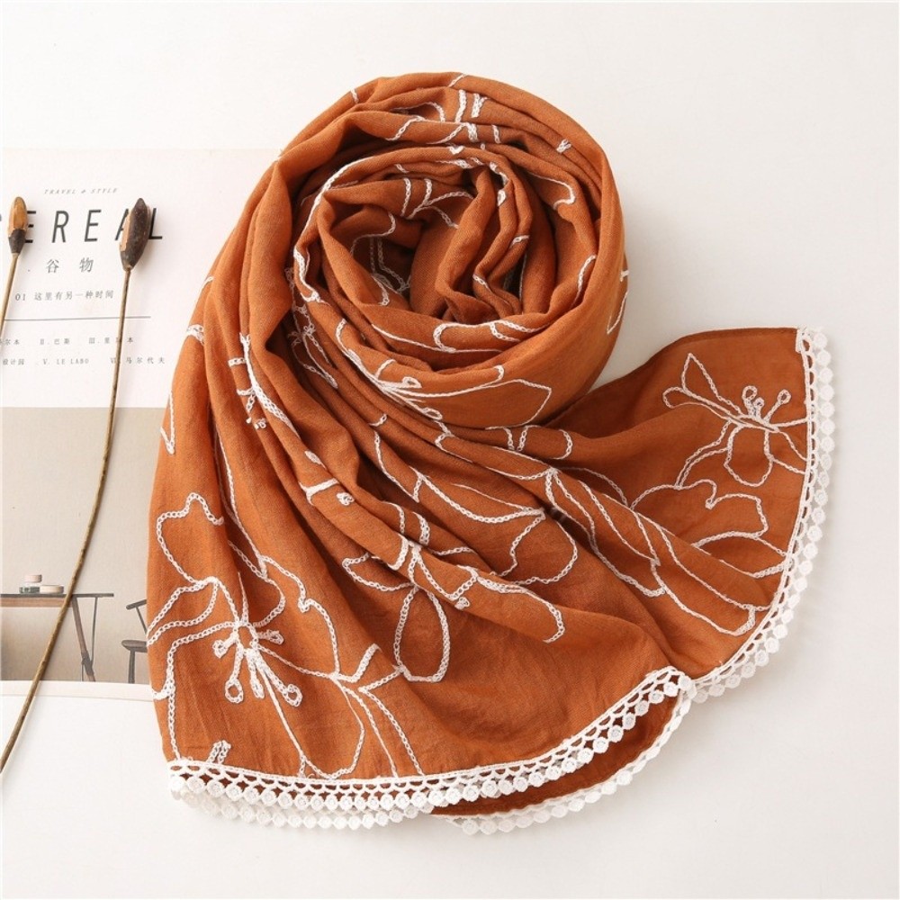 Çok Yönlü Zarif Tesettür Eşarp - Embroidery Shawl incelemesi ve fiyatı