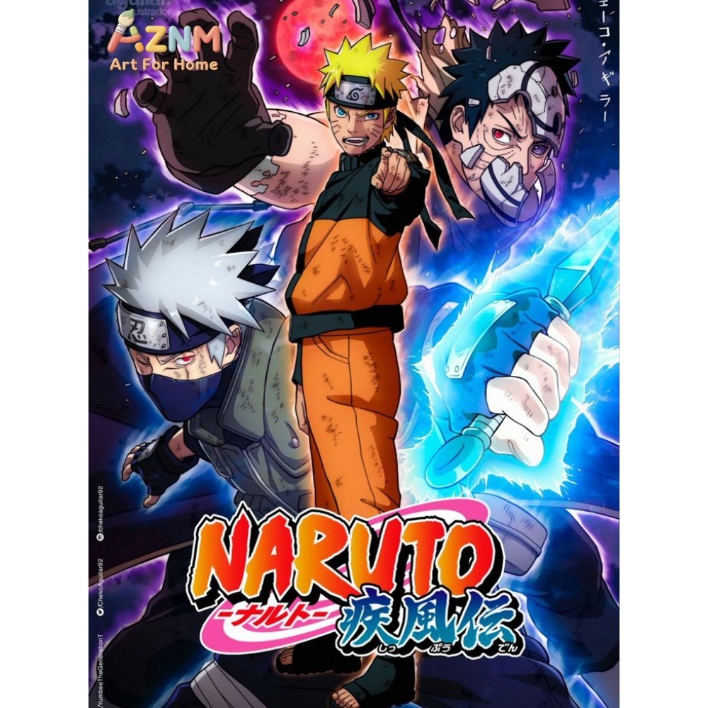 Çerçevesiz 1 adet Naruto Sınıf - Embroidery Gift Ideas incelemesi ve fiyatı