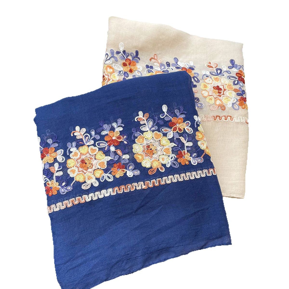 2025 Yeni Yumuşak Pamuk Başört - Embroidery Shawl incelemesi ve fiyatı