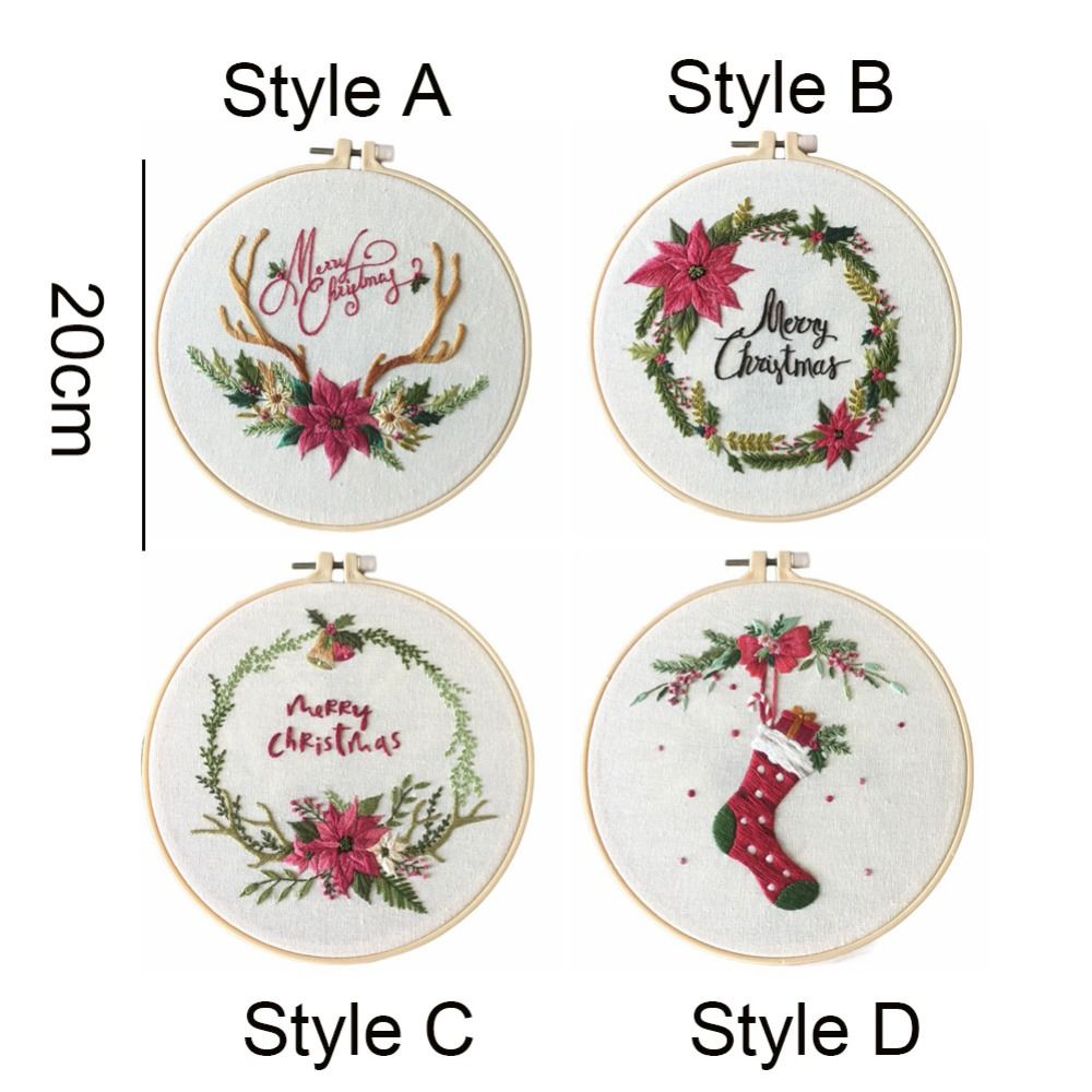Noel Hediyeleri DIY Noel Nakış - Embroidery Xmas Kits incelemesi ve fiyatı