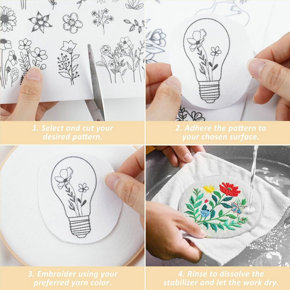 Suda Çözünen Nakış Desenleri S - Water Soluble Stabilizer incelemesi ve fiyatı
