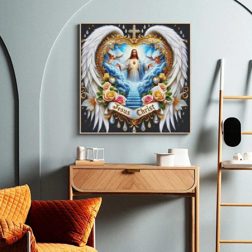 5D DIY Elmas Boyama Portre İsa - Embroidery Jesus incelemesi ve fiyatı
