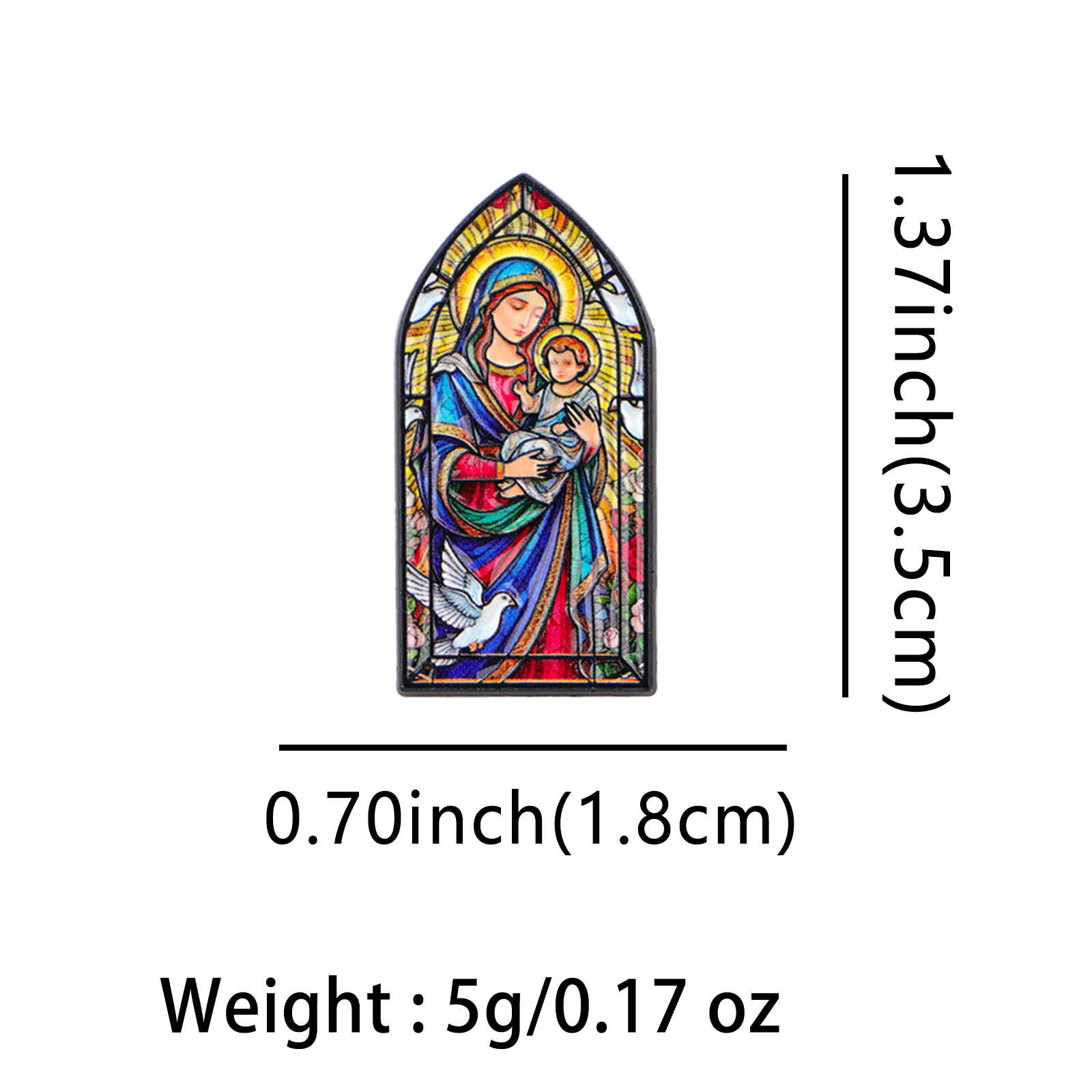 Meryem Ana İsa Vintage Yaka İğ - Embroidery Jesus incelemesi ve fiyatı
