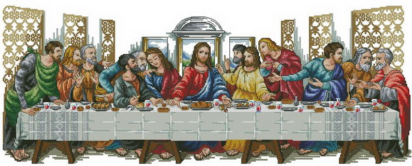 Son akşam yemeği İsa dikiş set - Embroidery Jesus incelemesi ve fiyatı