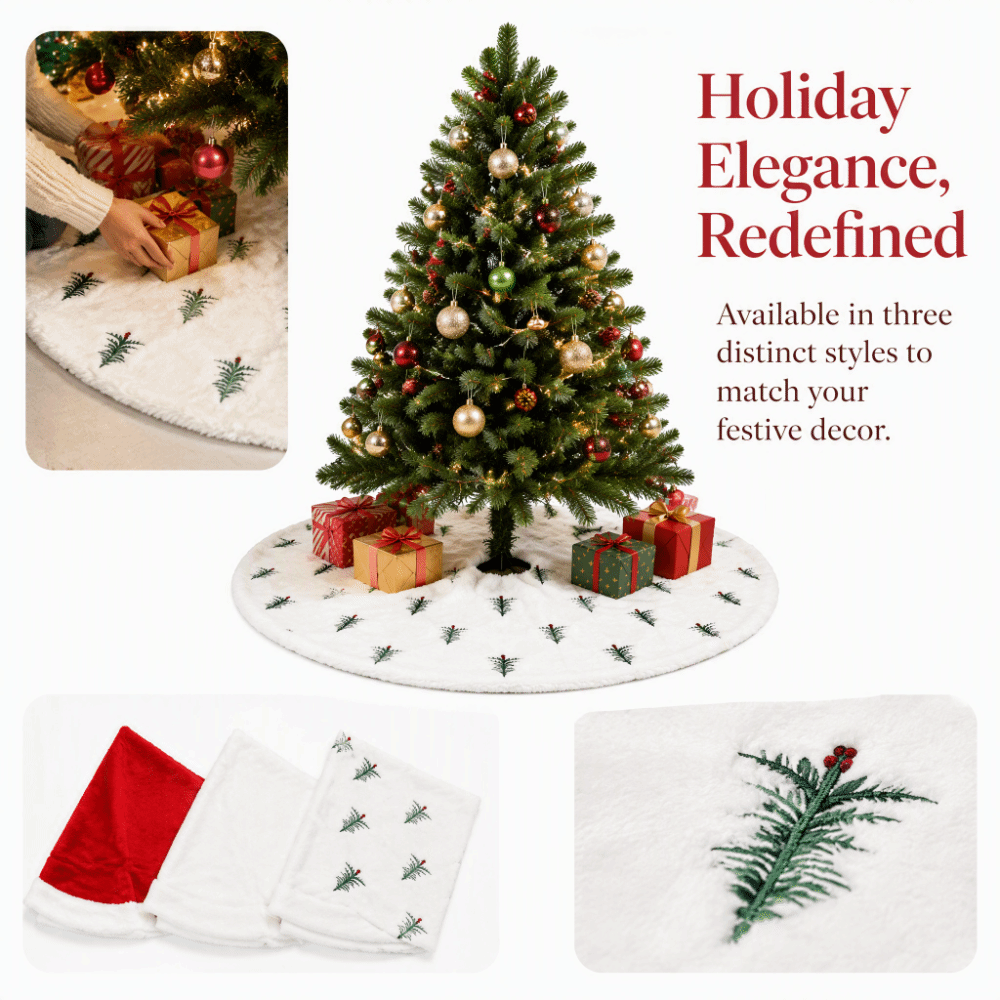 Noel Aksesuarı Noel Ağacı Eteğ - Embroidery Xmas Designs incelemesi ve fiyatı