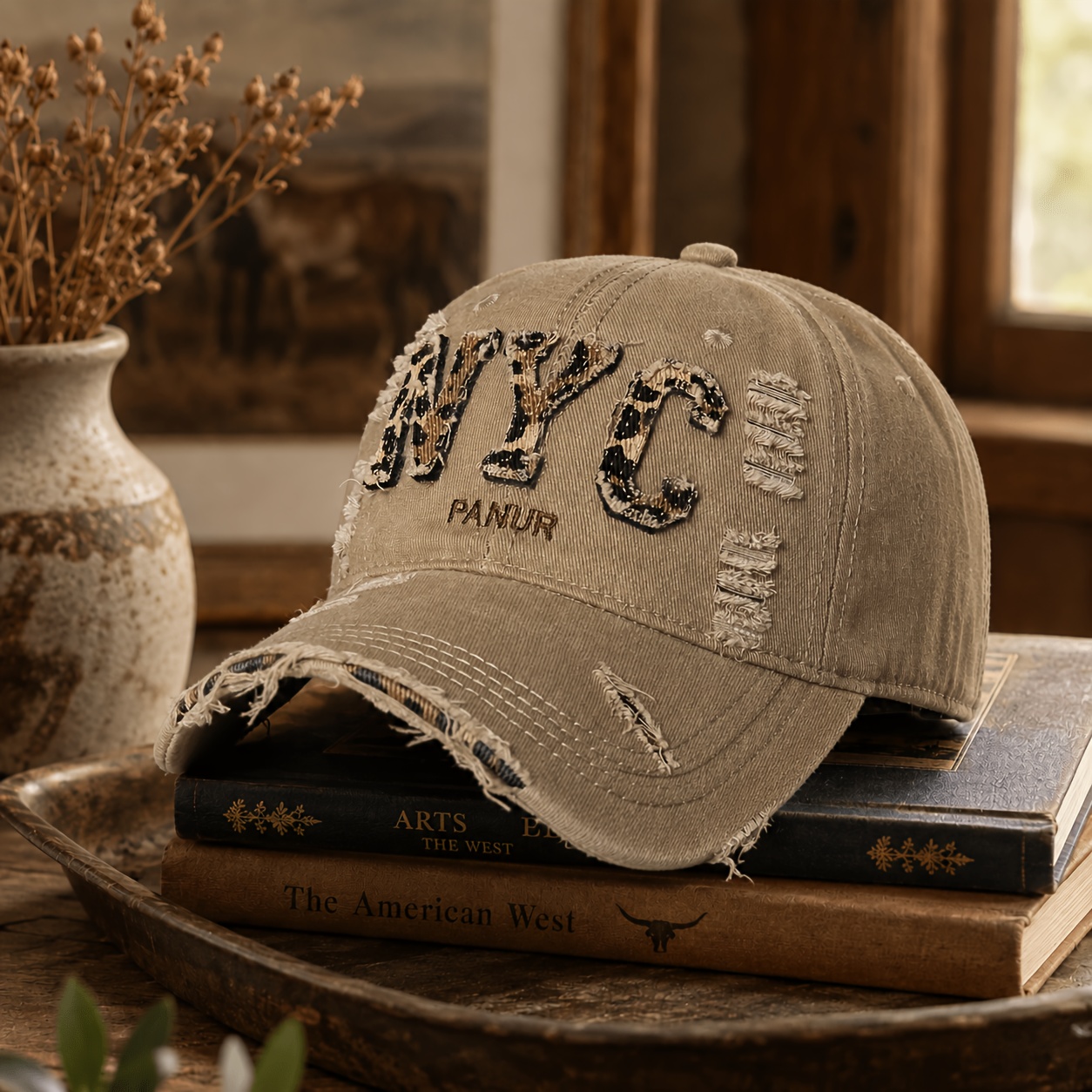 2D Düz Üst Retro Leopar NYC Na - Embroidery Nyc incelemesi ve fiyatı