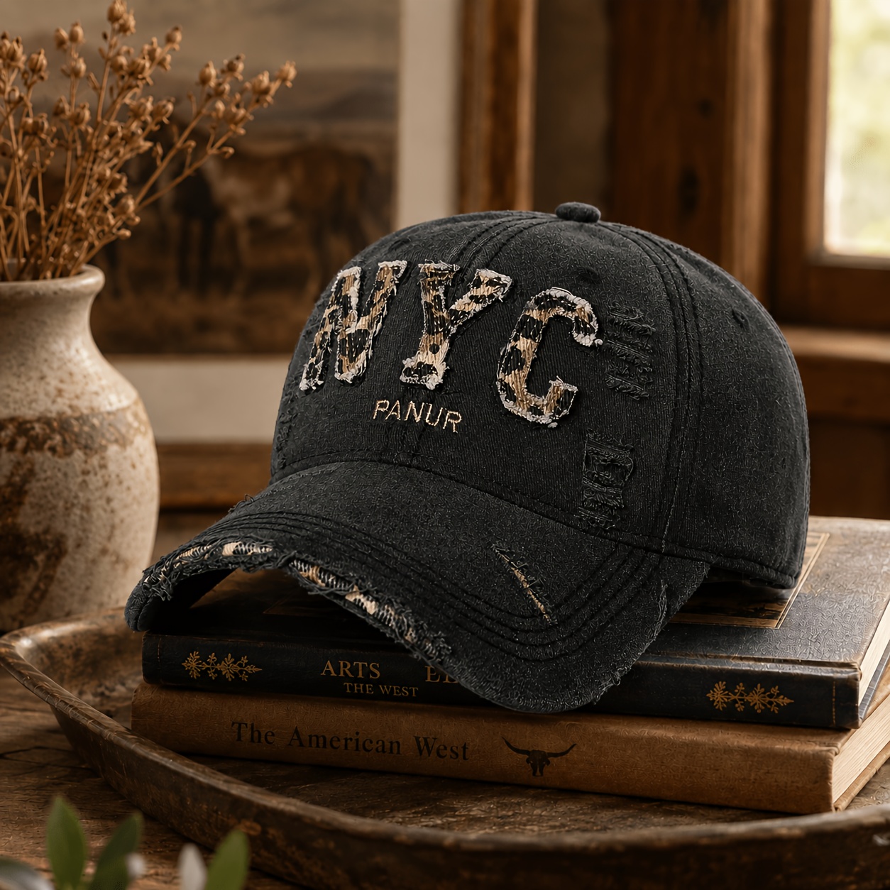 2D Düz Üst Retro Leopar NYC Na - Embroidery Nyc incelemesi ve fiyatı